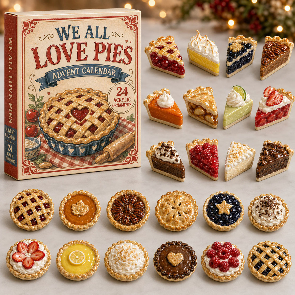 Pie Party Advent Calendar 2026 - 24-Day Festive Countdown, Acrylic Charms Blind Box - Gift For Bakers d87c6479-8f3d-47f0-b090-093209a29b83-pie.jpg