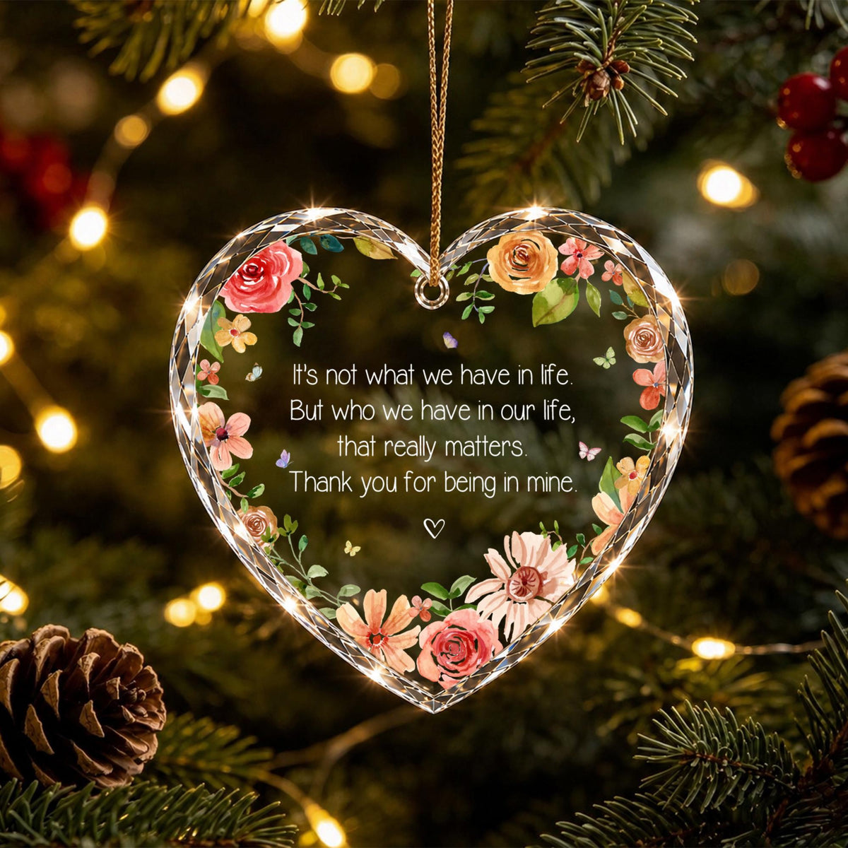 Personalized Wildflower Friendship Ornament: Best Friend Gift, Thank You Gift For Friend, Wildflower BFF Glass Keepsake d957ec3f-241c-4acd-959c-730a05e34af9-1.jpg