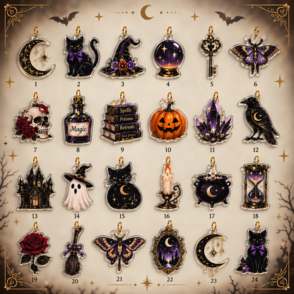 abcHalloween Advent Calendar 2026 – 24 Mini Acrylic Ornaments – Witchy Christmas Tree Decorations – Spooky Countdown Gift for Halloween Lovers d9cce55d-de61-4268-ba19-3142afeadabd-3.png