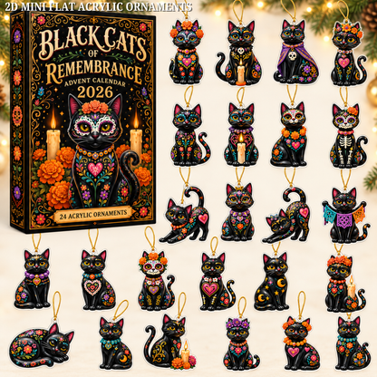 Black Cats of Remembrance Advent Calendar 2026 - 24-Day Festive Countdown, Acrylic Charms Blind Box - Gift For Family & Friends d9fc3670-50d6-42d4-9977-d513d3ad773b-cat-text.png