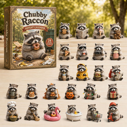 Chubby Raccoon Advent Calendar 2026 - 24-Day Festive Countdown, Acrylic Charms Blind Box - Gift For Racoon Lovers da853176-fd4e-419c-80a7-c04512d9b28b-chubby-racoon.jpg
