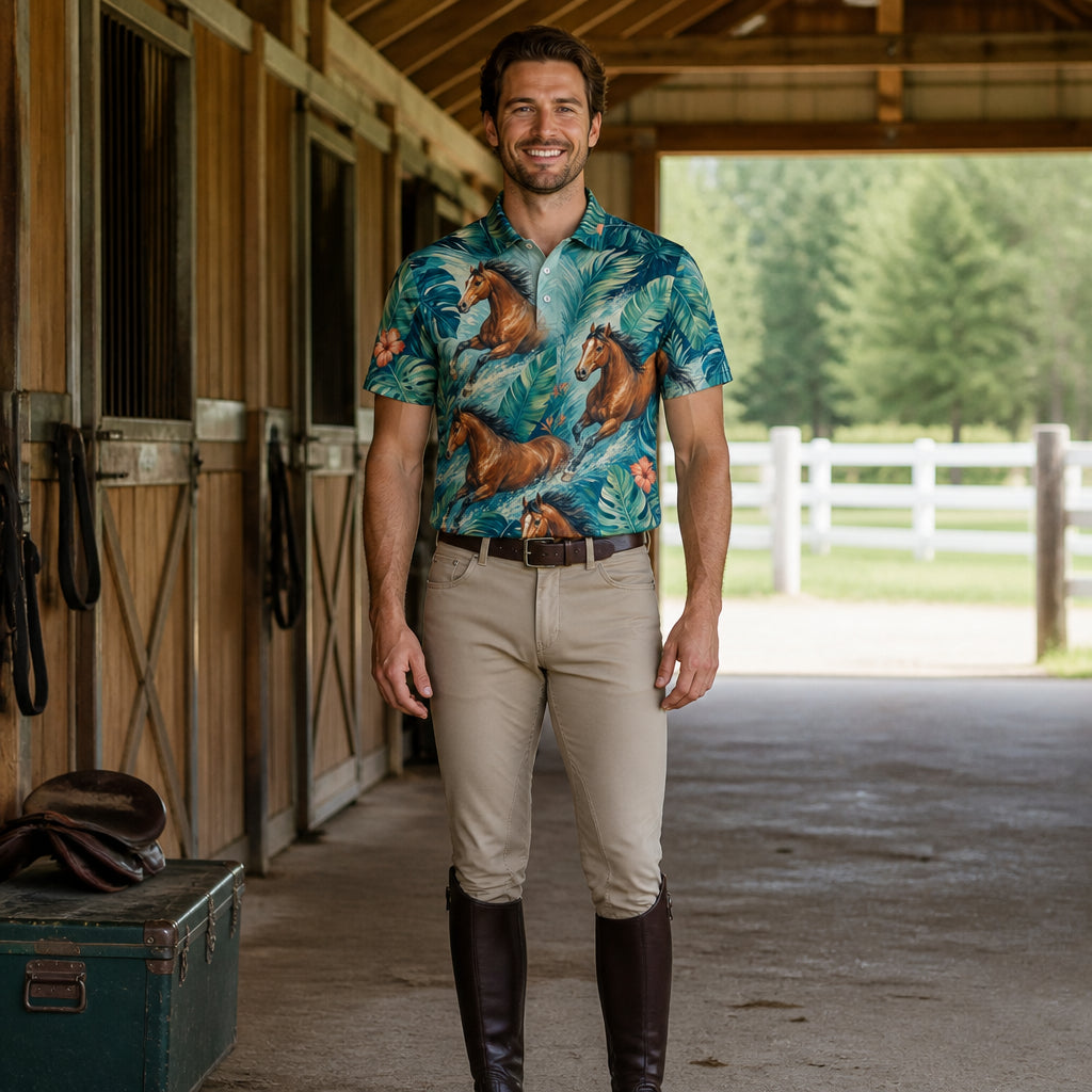Tropical Gallop AOP Polo - Polo shirt - All over printed da9f6f73-503e-484b-a51b-69b4d60382dc.jpg
