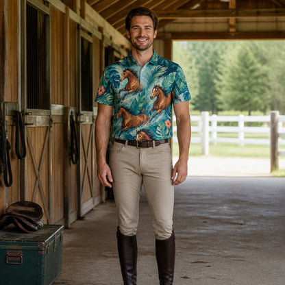 Tropical Gallop AOP Polo - Polo shirt - All over printed da9f6f73-503e-484b-a51b-69b4d60382dc.jpg