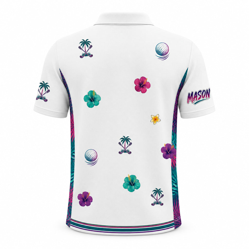 Tropical Golf Crest AOP Polo – Personalized Name Sleeve - Personalized Polo shirt - All over printed db0deb97-fb9c-4fc9-a577-81caf1b6dc65.jpg