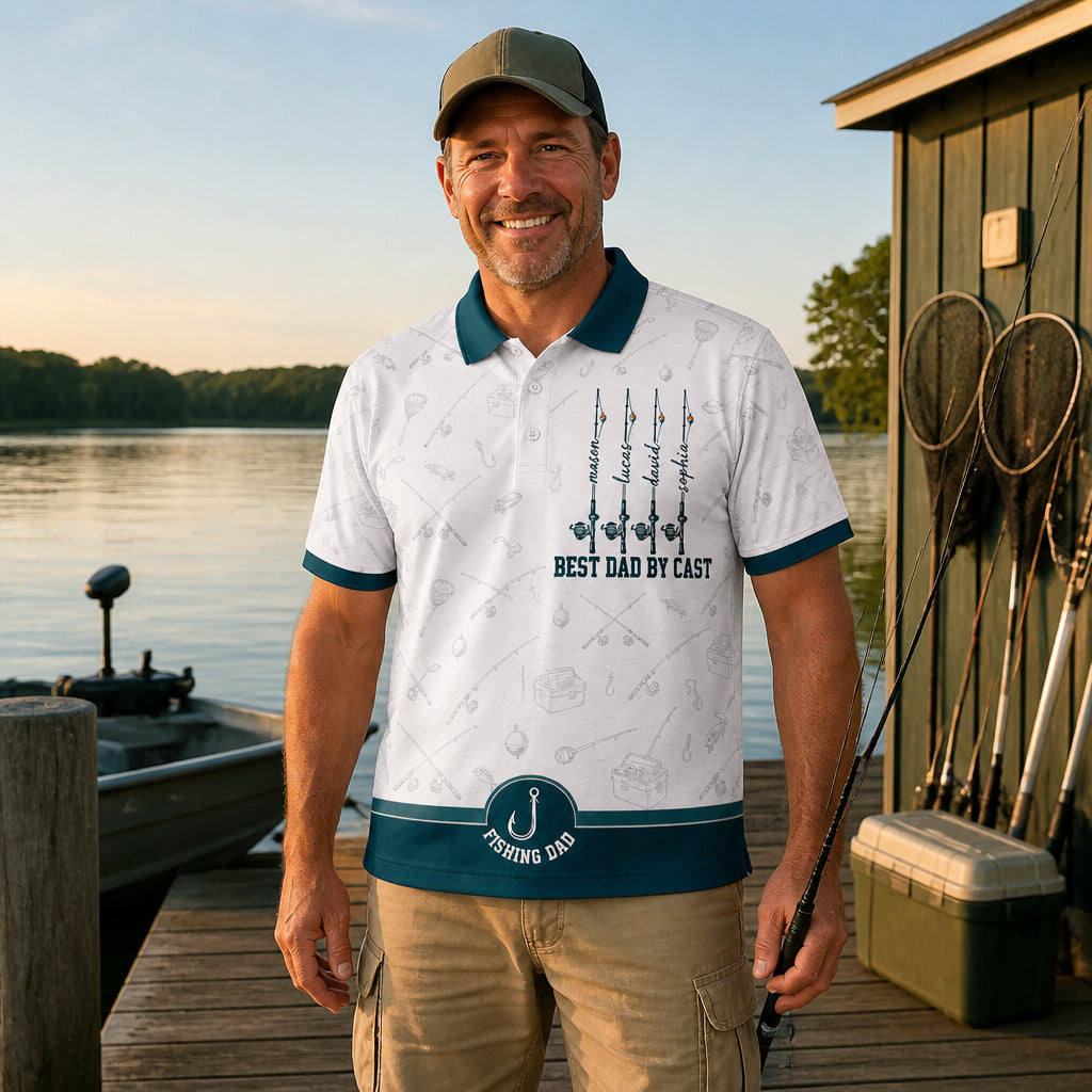 Fishing Dad Polo - Lifestyle 2