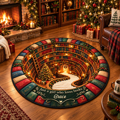 Welcome To My Cozy Corner Book Lovers 3D Illusion Quilted Rug - Personalized Quilted Mat dbc75389-68a6-4faa-ad51-5ee77e62787e-2.jpg
