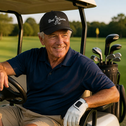 Best Grampy By Par Golf Cap - Lifestyle 2
