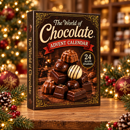 The World of Chocolate Advent Calendar 2026 - 24-Day Festive Countdown, Acrylic Charms Blind Box - Gift For Dessert Lovers dc3e2b96-6315-4b1c-9db5-1be8df78915f-chocolate-box.png