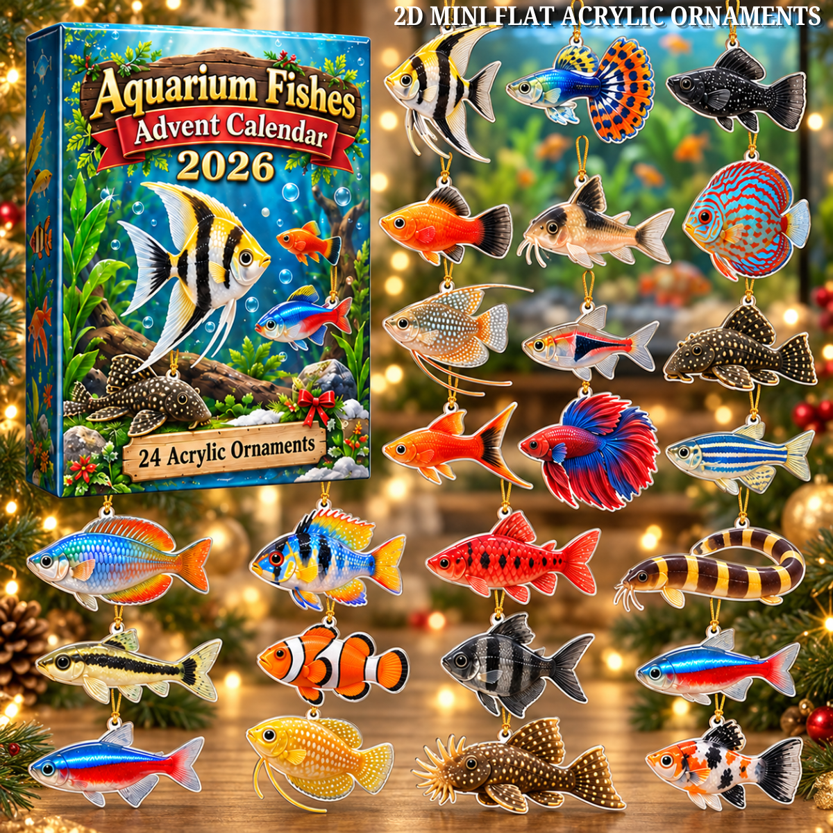 Aquarium Fishes Advent Calendar 2026 - 24-Day Festive Countdown, Acrylic Charms Blind Box - Gift For Aquarium Lovers dd961671-a054-4b09-8c65-94d4fb80e0d3-fish-text.png