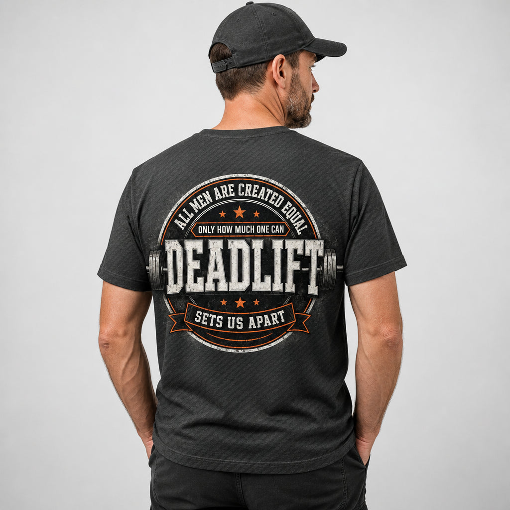 Deadlift Sets Us Apart – Powerlifting Badge Tee - T-Shirt - All over printed de253cc4-0ed8-46e4-a149-4ef886292204.jpg