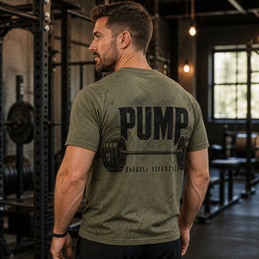 PUMP Barbell Lifestyle AOP Tee - T-Shirt - All over printed decd809c-4406-4d90-806a-000d2a470b41.jpg