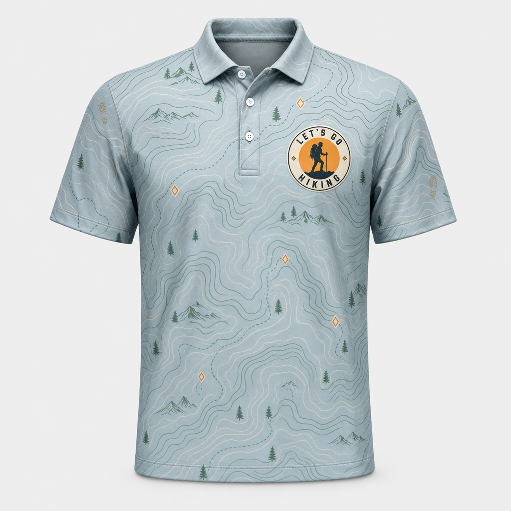 When Life Gives You Mountains Hiking AOP Polo - Polo shirt - All over printed dee87698-f59f-4176-9b18-b56ed287e684.png