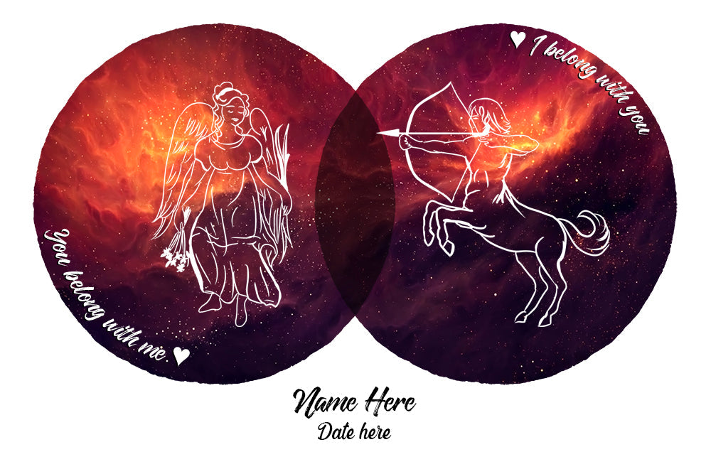 Zodiac I Belong With You Personalize Mug Gift For Couple demo5.jpg