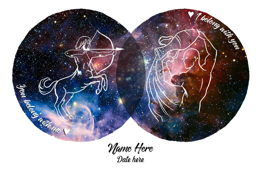 Zodiac I Belong With You Personalize Mug Gift For Couple demo7.jpg