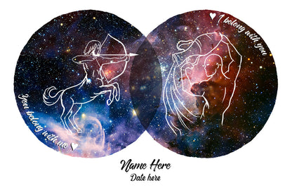Zodiac I Belong With You Personalize Mug Gift For Couple demo7.jpg