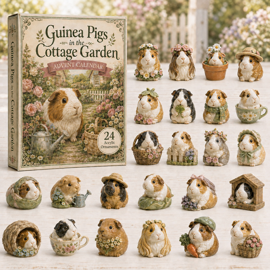 Cottage Guinea Pig Advent Calendar 2026 - 24-Day Festive Countdown, Acrylic Charms Blind Box - Gift For Guinea Pig Lovers df9c6c6f-ca33-485f-bf83-78816c52188f-guinea-pig.png
