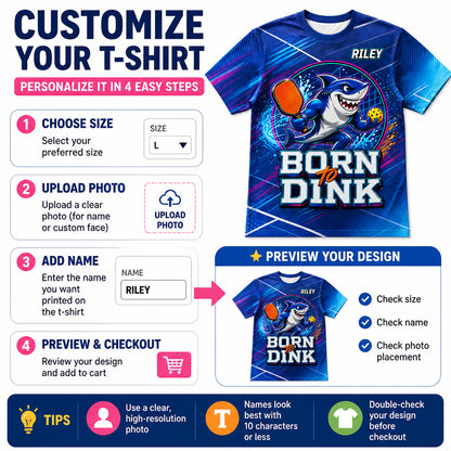 Born To Dink Shark – Custom Team AOP Tee - Personalized T-Shirt - All over printed dfa79463-f930-4ab5-923f-c2adf4e1e6ec.jpg