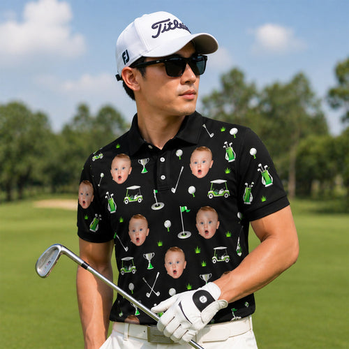 Custom Face Golf Pattern Men's Polo Black download_1ce68988-303b-4942-bcf3-20c5849d92fb.jpg
