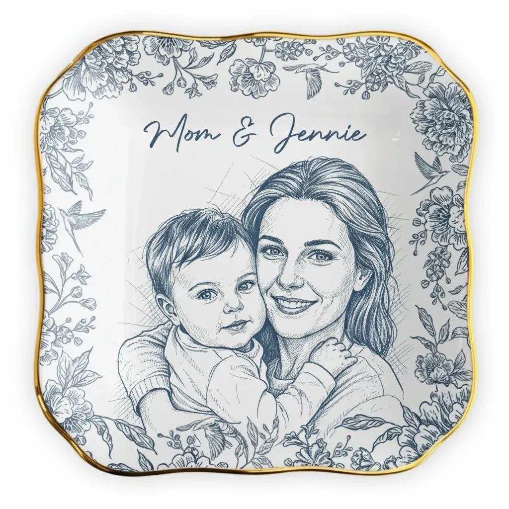Custom Photo Pencil Sketch Loving Couple Family Pet - Personalized Ring Dish download_3842df59-5b53-4a71-9da2-29ad71be12e9.png