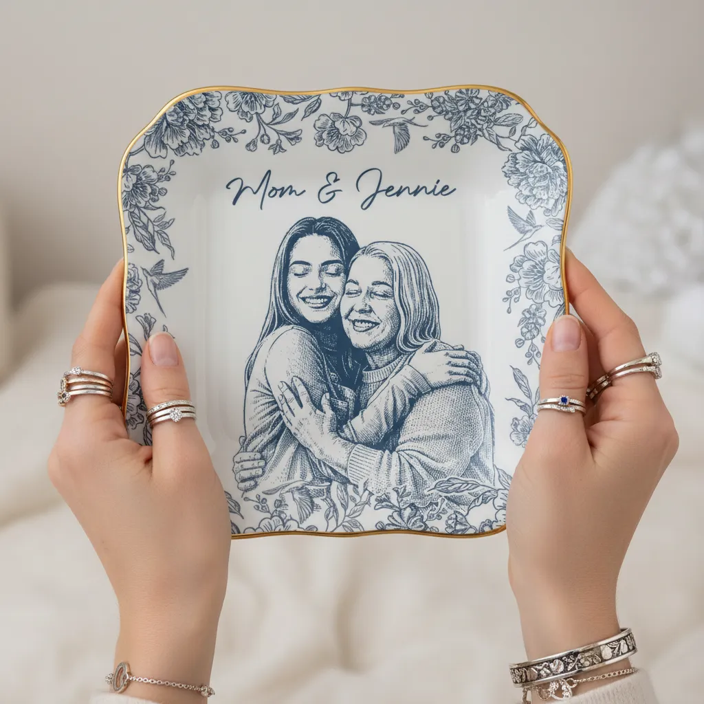 Custom Photo Pencil Sketch Loving Couple Family Pet - Personalized Ring Dish download_3_7bfb729e-1a9e-47ae-978e-c9ed58f947c2.png