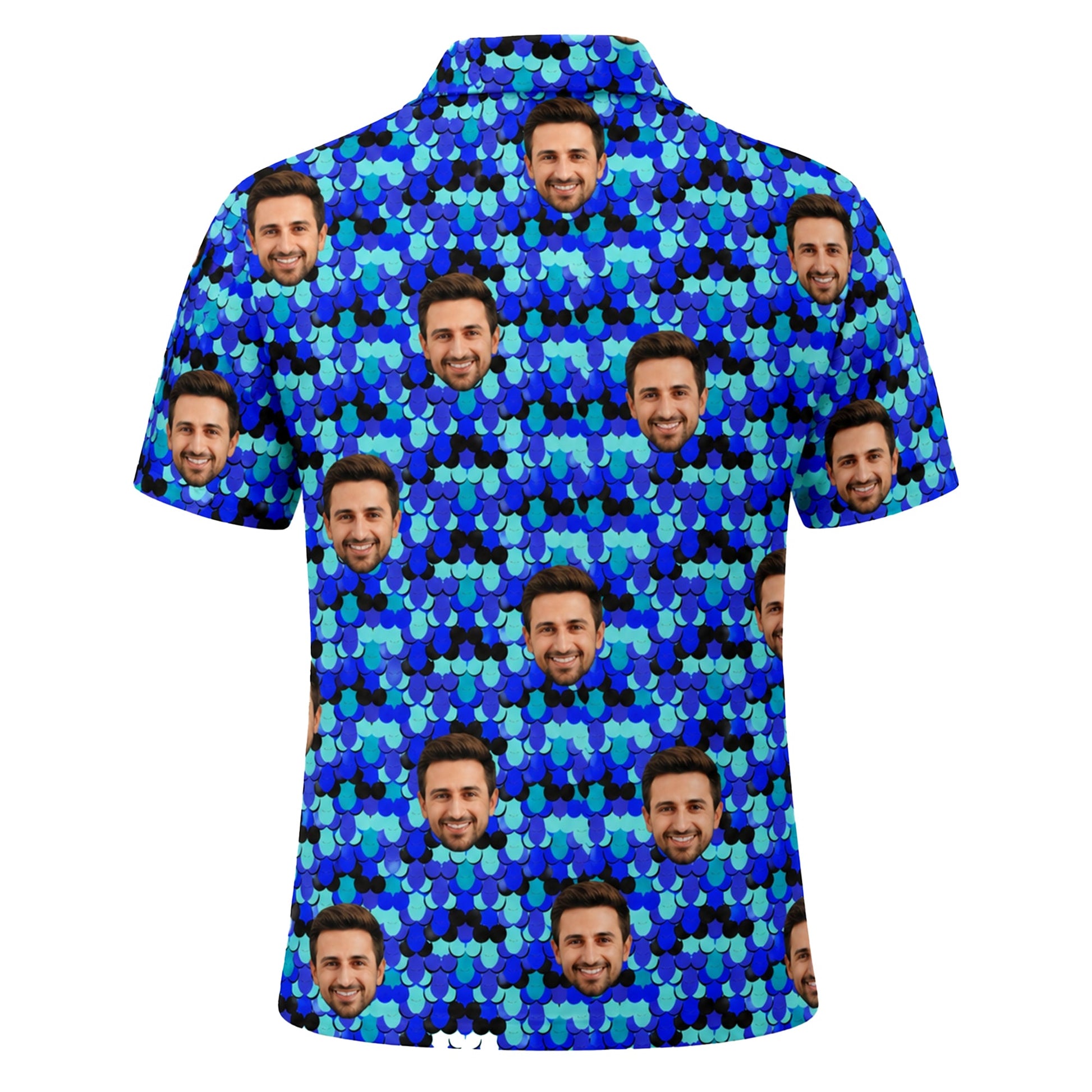 Custom Face Blue Fish Scale Polo Shirt download_3b6fc36e-11c2-4e73-bdb4-3f183a616b84.jpg