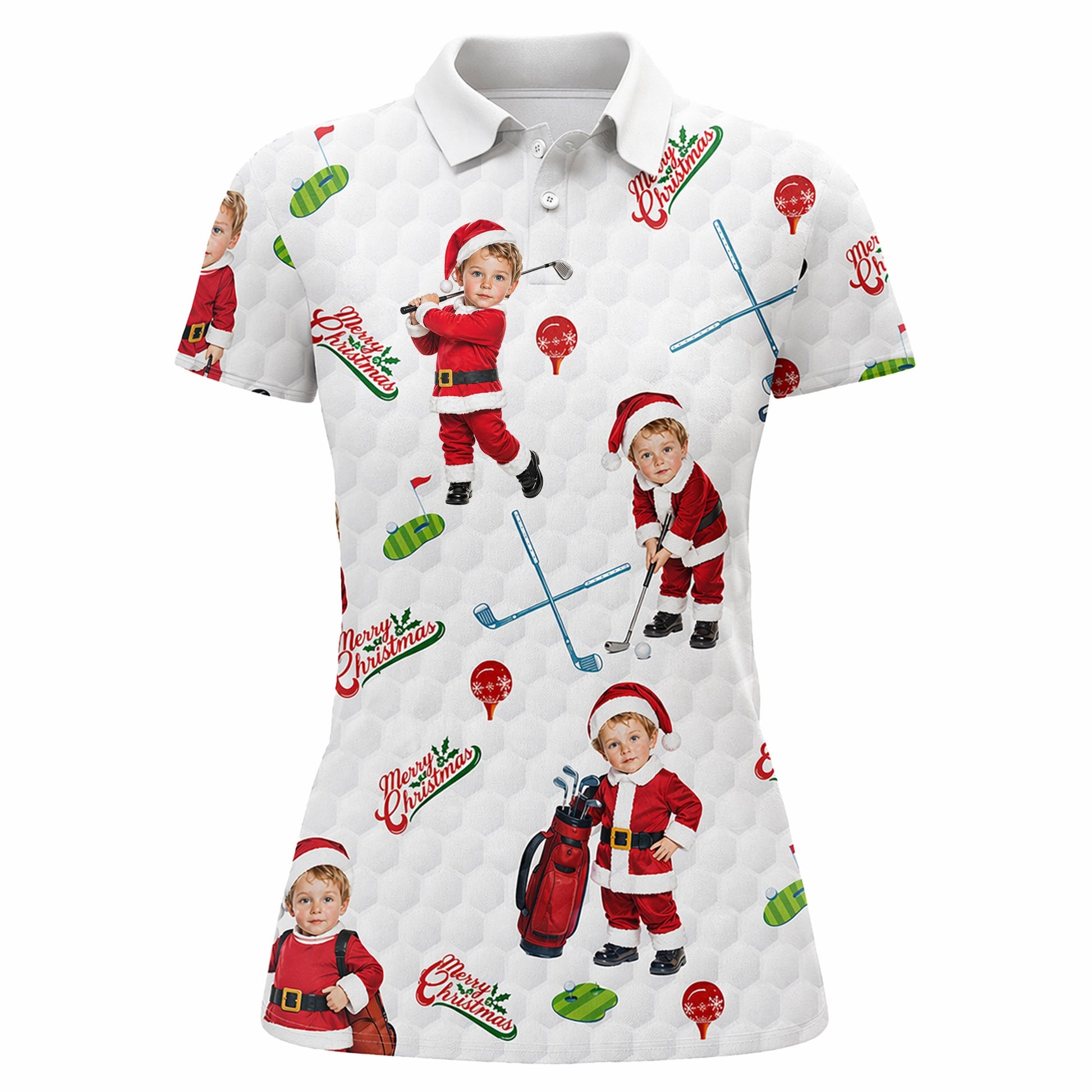 Women's Christmas Santa Boy Golf Polo download_45f6138a-813b-43f6-a5b2-94ce7db97eab.jpg
