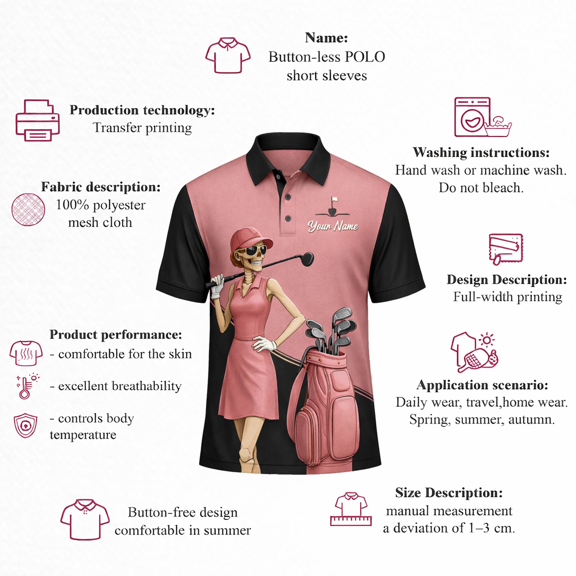 Women Golf Polo Shirt Funny Skeleton Golfer Talk Birdie To Me Custom Name Breathable Performance Polo download_4ab0719b-20c5-4433-ba12-f78aa4f6ed70.jpg