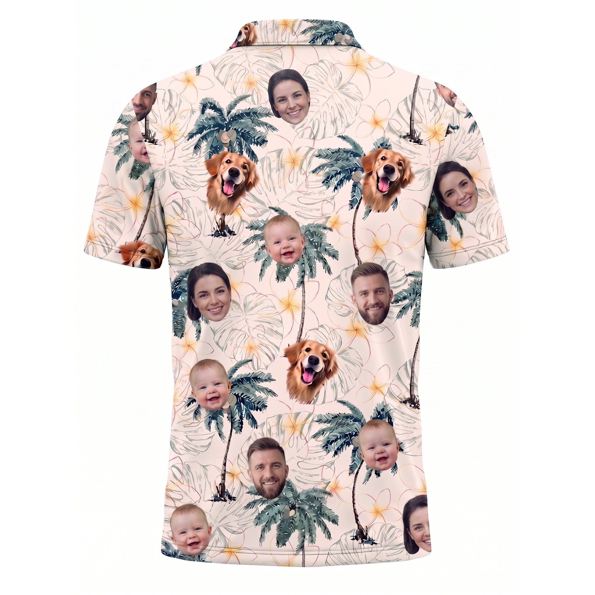 Custom Face Pickleball Polo Pickleball Shirt