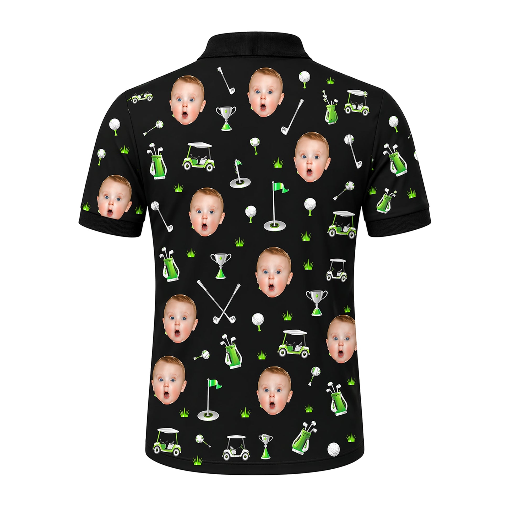 Custom Face Golf Pattern Men's Polo Black download_4f98a003-cb95-4289-8e2e-127947feba30.jpg