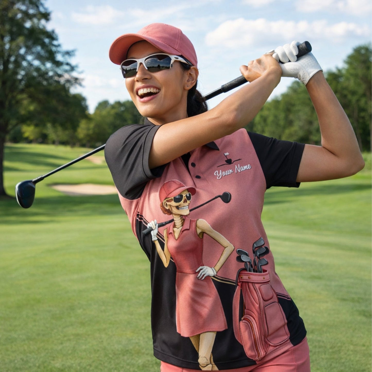 Women Golf Polo Shirt Funny Skeleton Golfer Talk Birdie To Me Custom Name Breathable Performance Polo download_8ba11422-ea7e-439c-8ab2-5aa07a336f2d.jpg