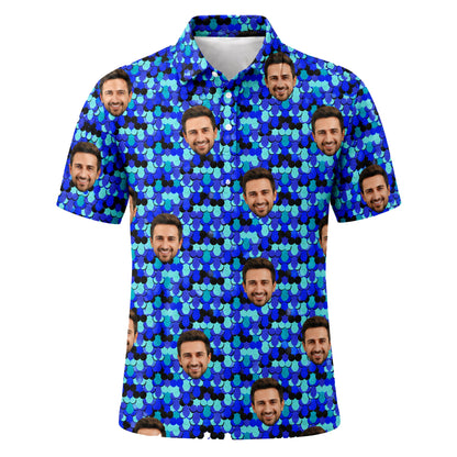 Custom Face Blue Fish Scale Polo Shirt download_d1fae913-590e-4234-b11b-55878dbbdeb4.jpg