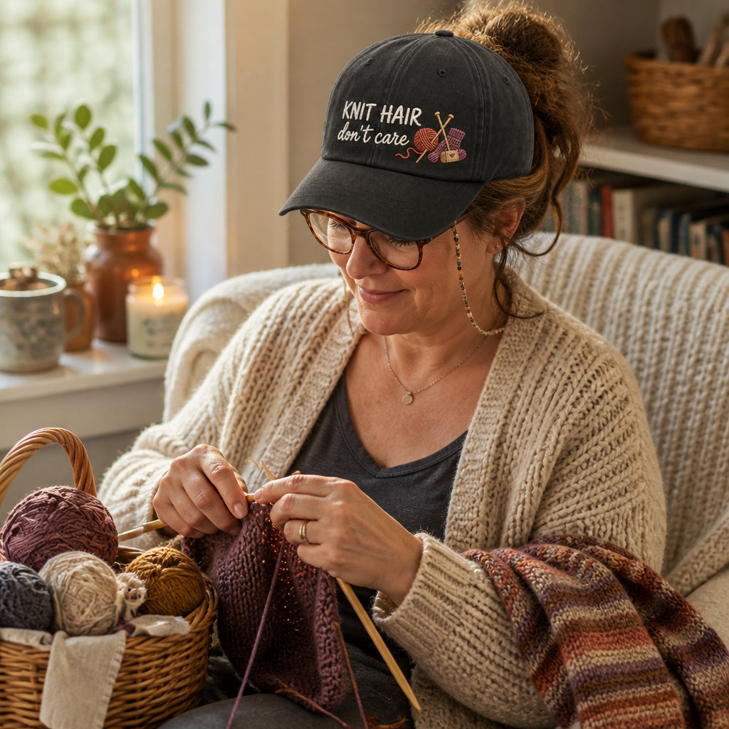 Knit Hair Dont Care Cap - Lifestyle 2