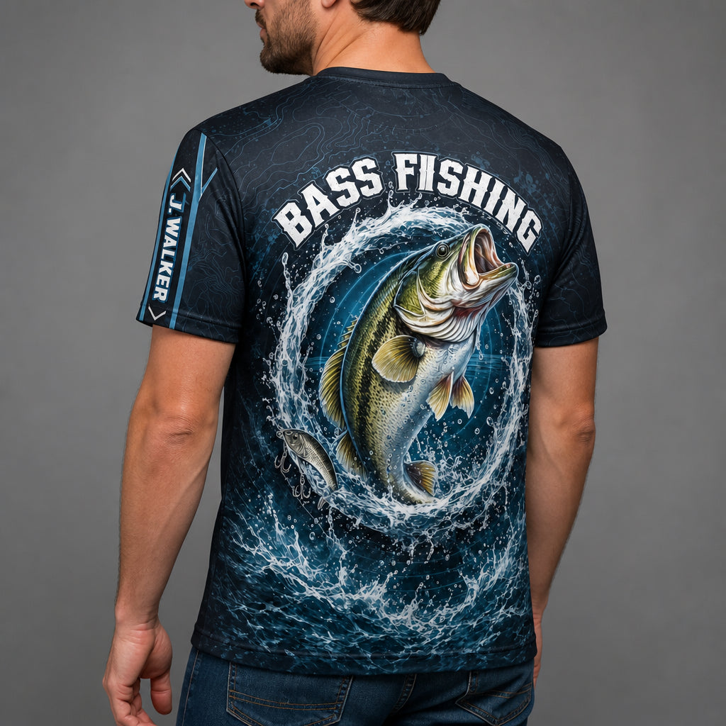 Personalized Bass Fishing Team AOP Tee - Personalized T-Shirt - All Over Printed e21f707f-4d88-49c6-9abf-8e8912843509.jpg