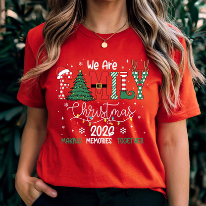 2026 Christmas Crew Sweatshirt, We Are Family Christmas, Family Christmas Tops, Festive Holiday Shirt, Christmas Party Tee e22b7064-d63f-49f3-9cec-75cba80a62d7-3.png