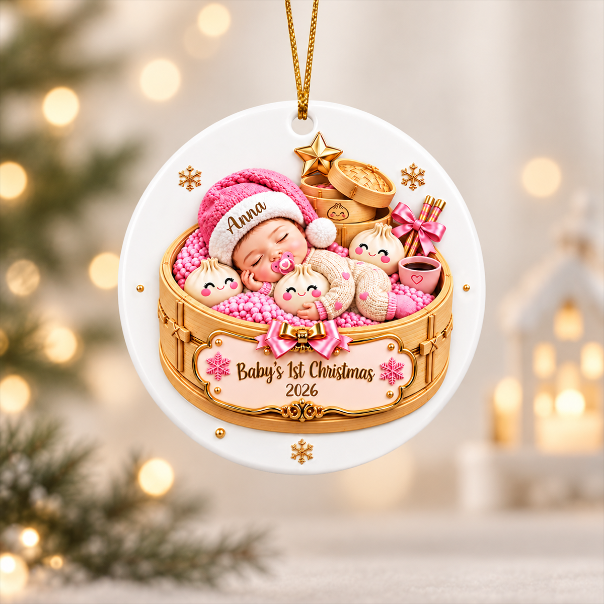 Dumpling Basket Acrylic Ornament - Personalized Real 3D Raised Ornament e3684aa7-0608-43d8-994d-f314d9358f9b-1-11-.png