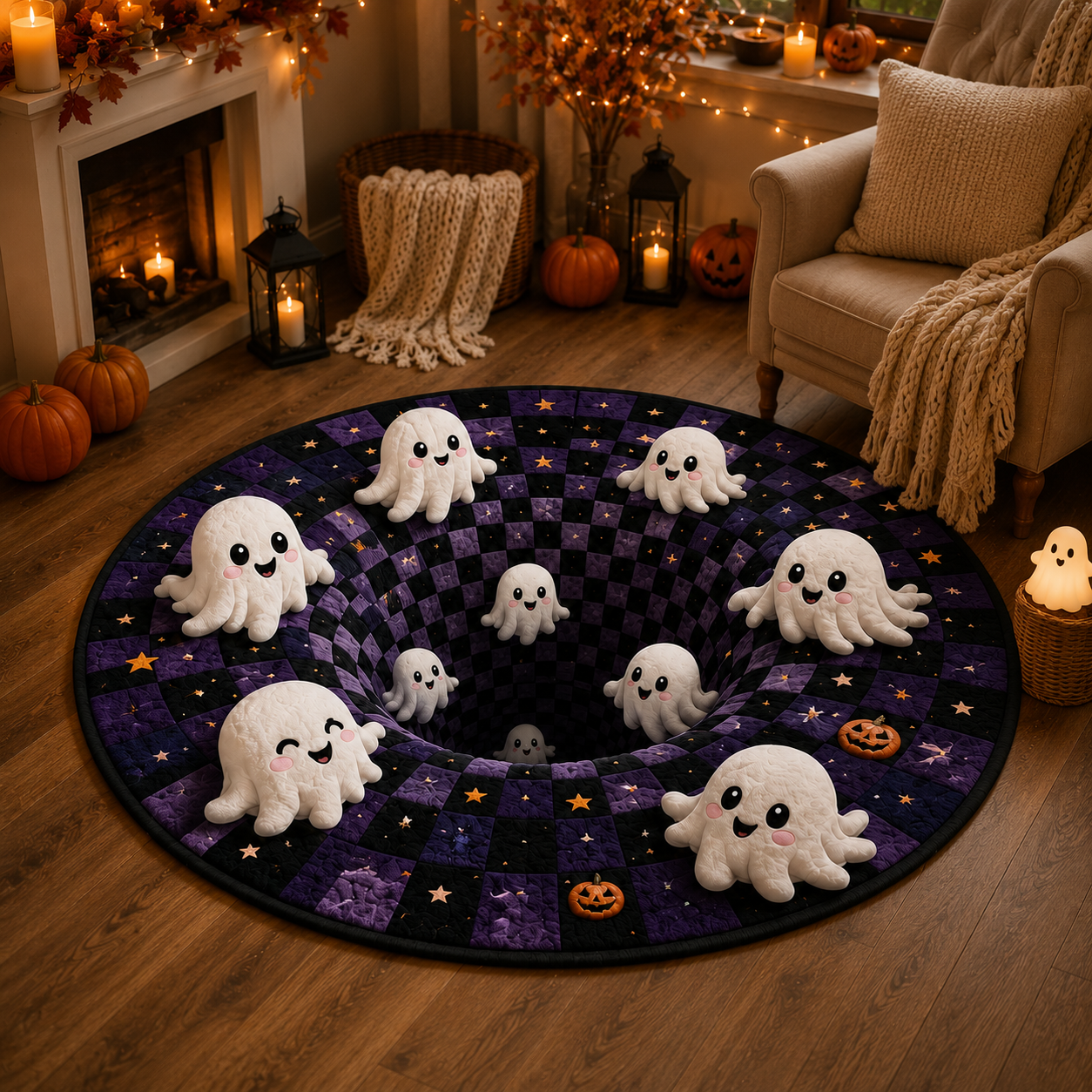 Who Let the Boos Out? 3D Ghost Vortex Rug – Cute Halloween Quilted Carpet, Spooky Purple Pumpkin Home Decor e3d5bbd1-0f40-401a-a854-9e4aa1fe845f-mc23.png