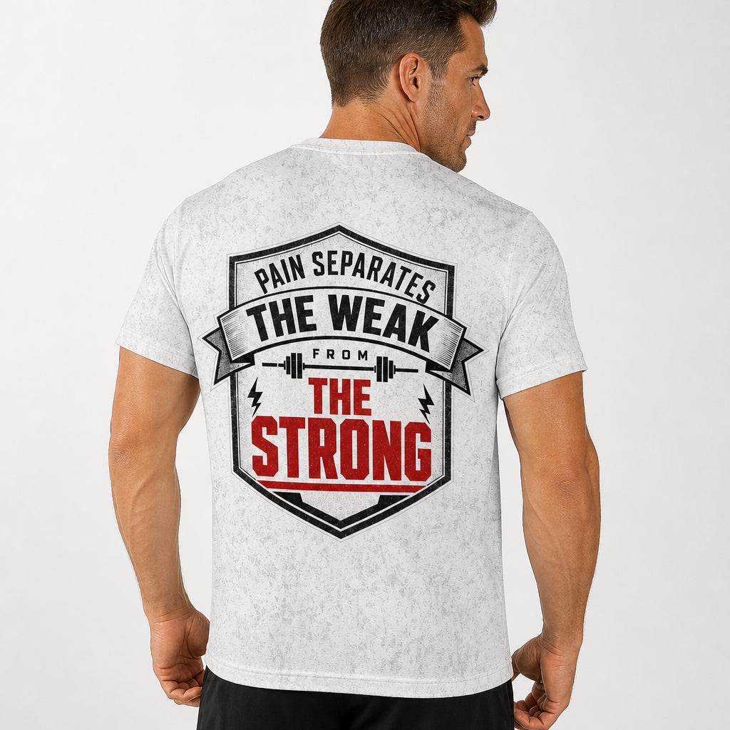 Pain Separates The Weak From The Strong – Gym Motivation Tee - T-Shirt - All over printed e40a359a-3685-4f3c-b47e-2bbe4149e1b3.jpg