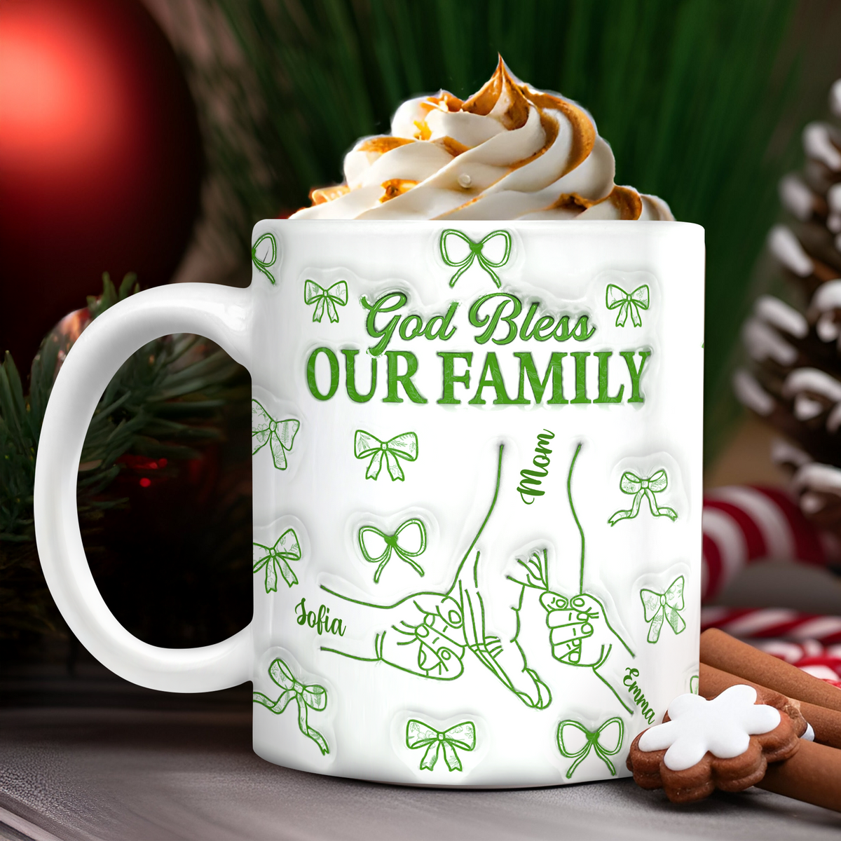 Custom Family Name God Bless Our Family Gifts - Personalized Mug e4796246-07b3-4384-8149-9bfe369b9cc0-mk9.png