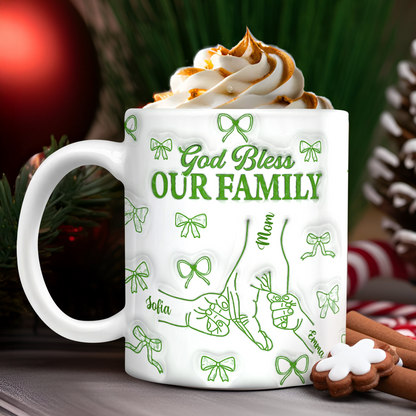 Custom Family Name God Bless Our Family Gifts - Personalized Mug e4796246-07b3-4384-8149-9bfe369b9cc0-mk9.png