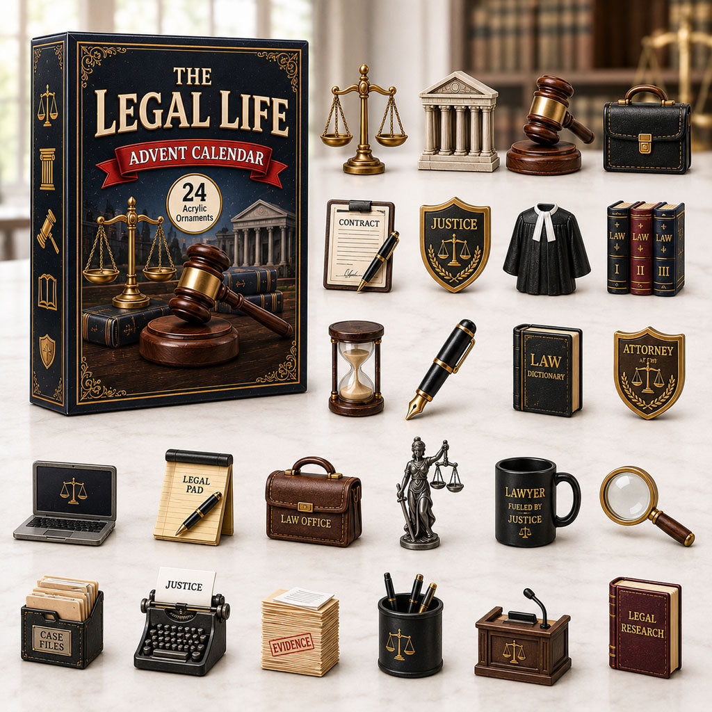 The Legal Life Advent Calendar 2026 - 24-Day Festive Countdown, Acrylic Charms Blind Box - Gift For Job Lovers e4959efd-b7eb-493f-ba77-a9537d0ab6d1-legal.jpg