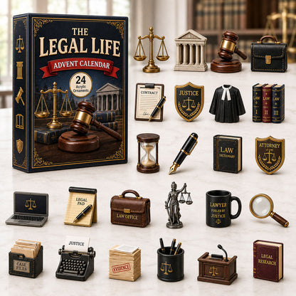 The Legal Life Advent Calendar 2026 - 24-Day Festive Countdown, Acrylic Charms Blind Box - Gift For Job Lovers e4959efd-b7eb-493f-ba77-a9537d0ab6d1-legal.jpg