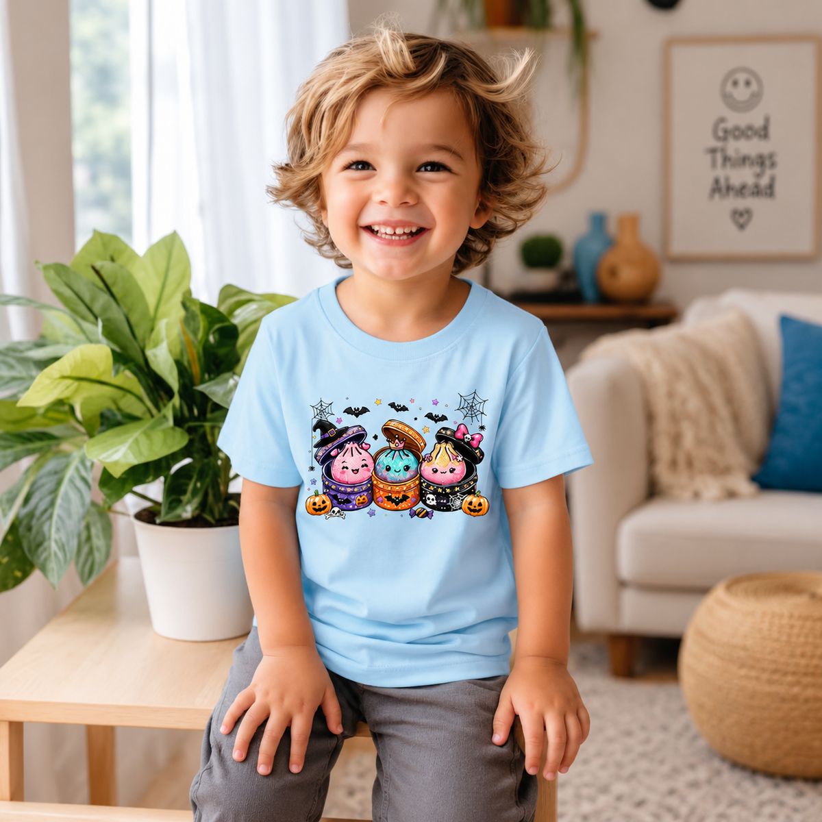 Cute Halloween Dumpling Shirt For Kids, Kawaii Spooky Dumpling Graphic Tee, Funny Halloween T Shirt For Girls and Boys, Adorable Toddler Halloween Gift e5169d3d-cc17-4336-8293-b5596b431321-1234.png