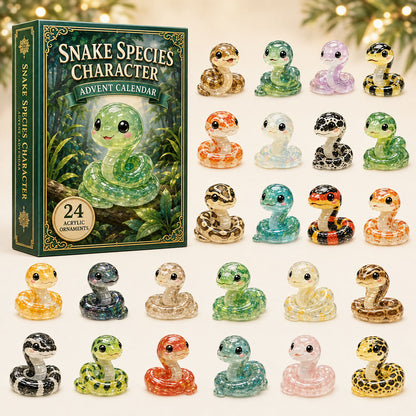 Snake Species Advent Calendar 2026 - 24-Day Festive Countdown, Acrylic Charms Blind Box - Gift For Snake Lovers e5c971d5-661d-4e4a-beb9-e4e90d91a1f3-snake.jpg