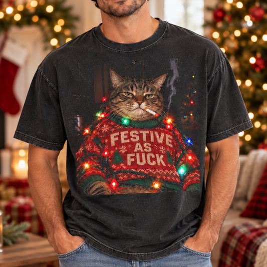 Funny Christmas Cat Shirt, Sarcastic Adult Humor Tee, Rude Gift for Him, Comfort Colors® Xmas Gift for Dad, Brother, Husband e60678bb-d621-4beb-bf4c-3a303e753504-banner-1.png