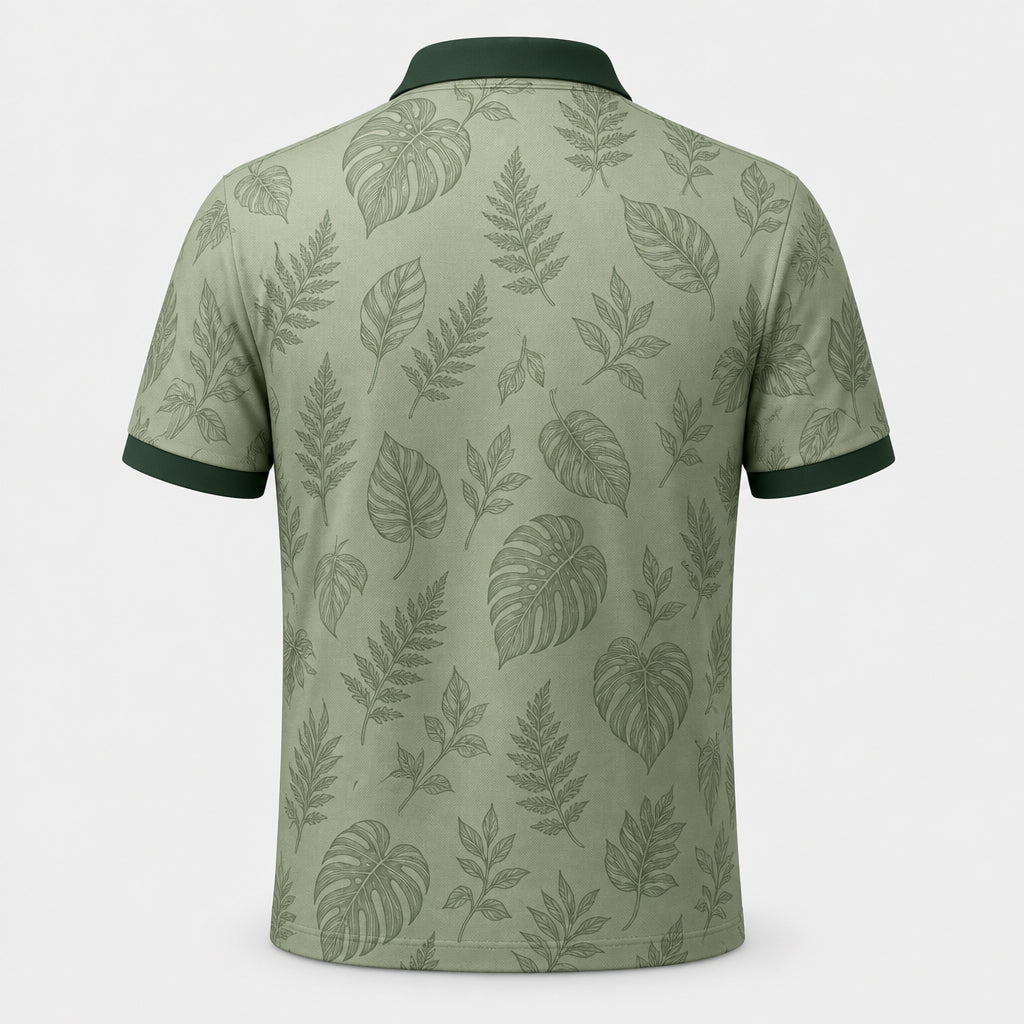Plant Whisperer Botanical Crest Polo - Polo shirt - All over printed e63e3d4e-2707-4e8d-827f-f3ec33bf4bc5.jpg