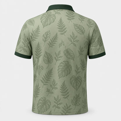 Plant Whisperer Botanical Crest Polo - Polo shirt - All over printed e63e3d4e-2707-4e8d-827f-f3ec33bf4bc5.jpg