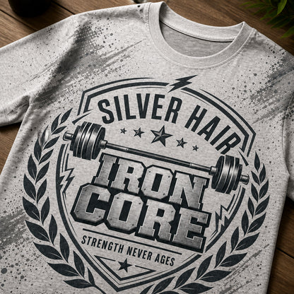 Silver Hair Iron Core – Strength Tee - T-Shirt - All over printed e6558091-3243-4b57-8c53-dbefd462e4a3.jpg