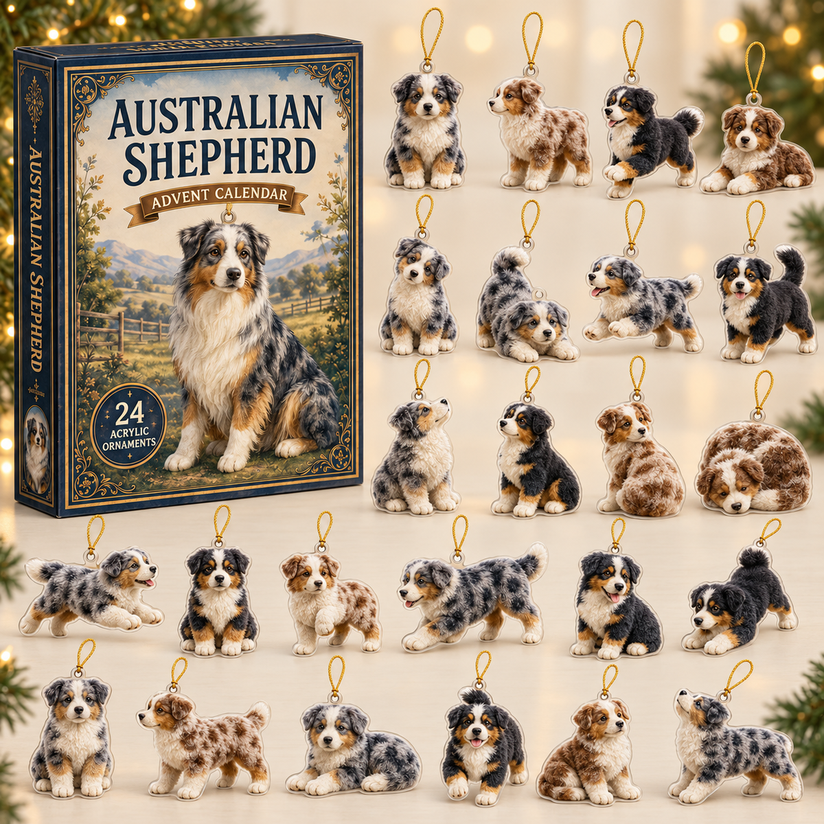 Classic Australian Shepherd Advent Calendar 2026 - 24-Day Festive Countdown, Acrylic Charms Blind Box - Gift For Dog Lovers e7160455-0bc5-409f-b9e7-34b65a13f6a0-australian-box-charms.png