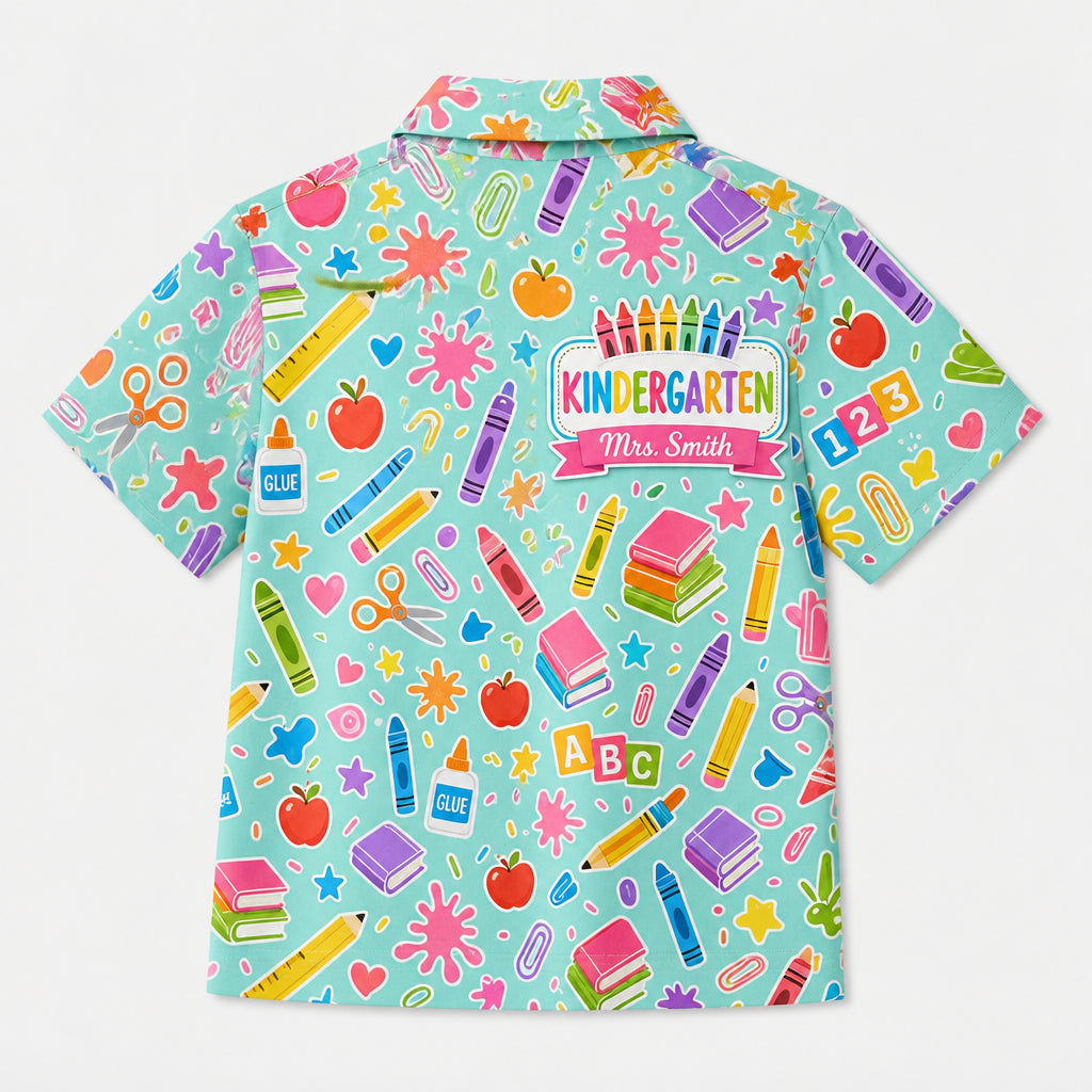 Kindergarten Teacher Name Kids Hawaiian Shirt - AOP - Personalized Hawaiian Kids Shirt - AOP e74e59c3-8171-46b9-9b51-06fca8f0de9d.jpg