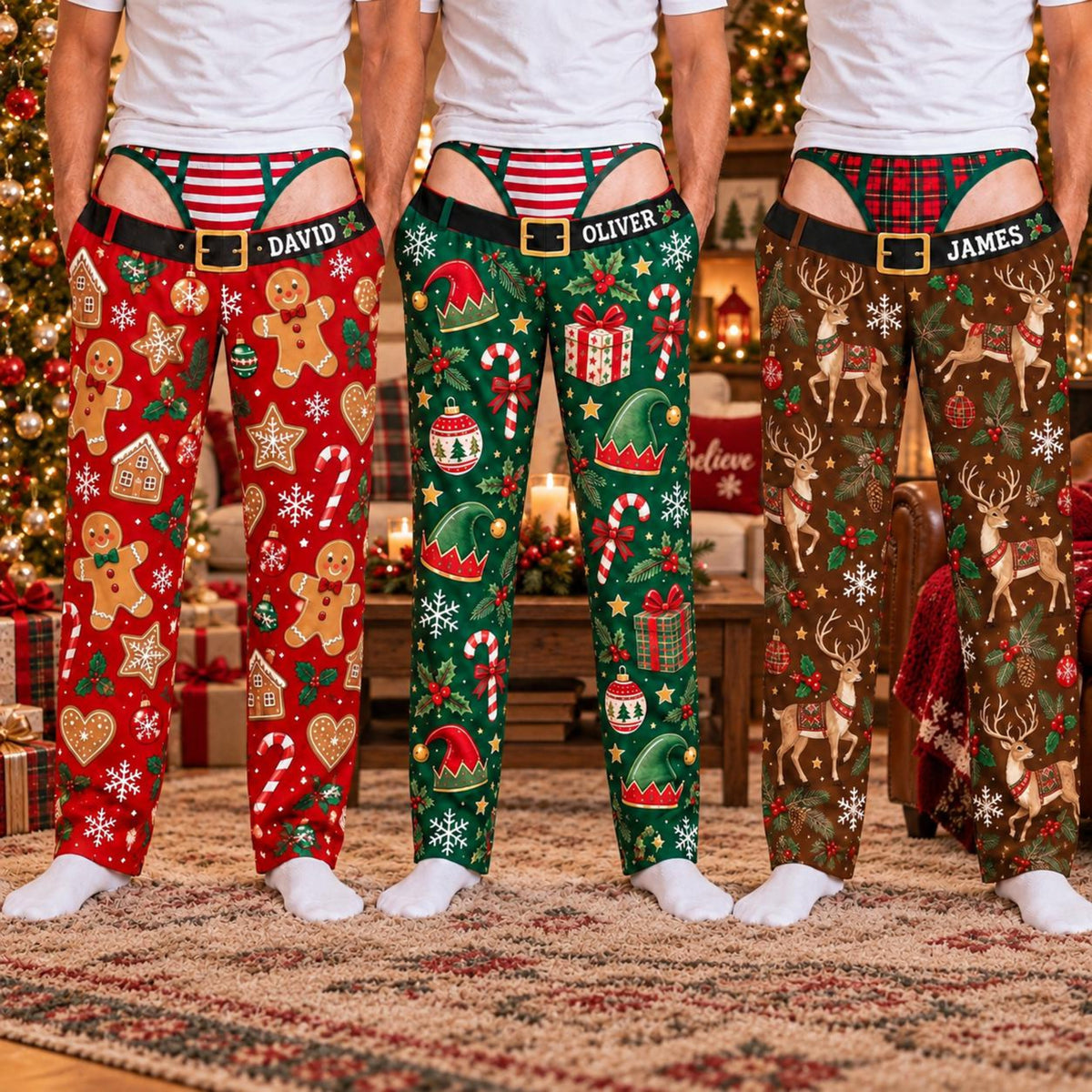 Personalized Ugly Christmas Pajama Pants: Custom Name Faux Underwear Lounge Bottoms e77c0bd5-d65a-4bd9-b128-7f85d6f1fbd4-3.jpg